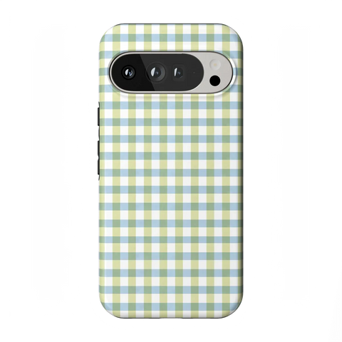 Pastel Picnic | Blue & Green Gingham Case