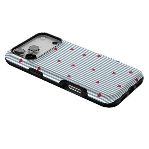 Love Lines | Blue Stripes Case