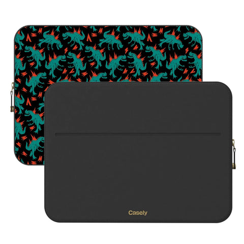 You're Dino-mite | Green Dinosaur Laptop Case