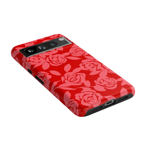 Final Rose | Red & Pink Floral Case
