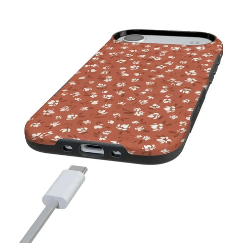 Mocha Meadow | Tiny Flowers Case
