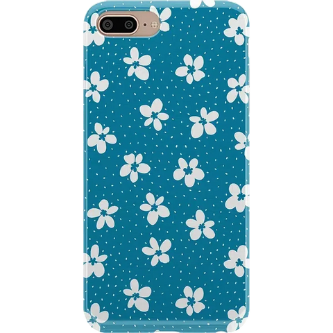 Flower My World | Ocean Blue Floral Case