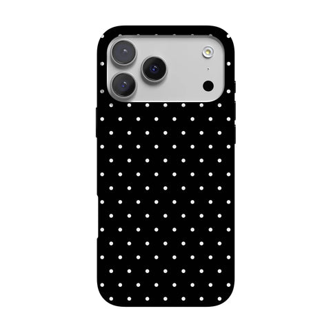 On the Dot | White Polka Dot Case