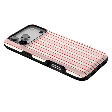 Pretty in Pastel | Blush Stripes Case