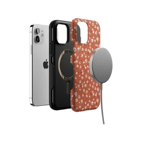 Mocha Meadow | Tiny Flowers Case