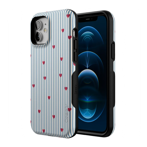 Love Lines | Blue Stripes Case