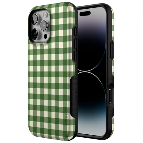 Checked Twice | Green Plaid Case