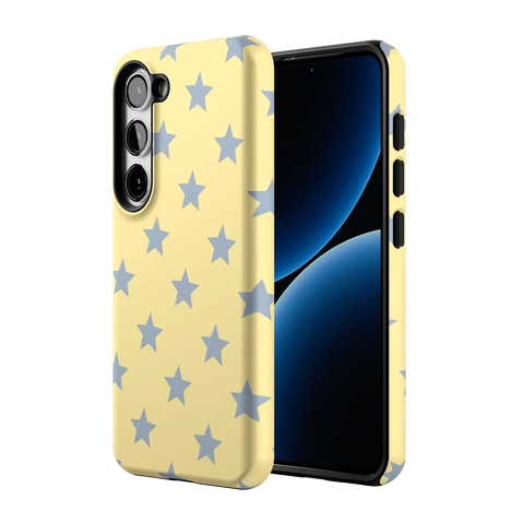 Shine Bright | Butter Yellow Stars Case