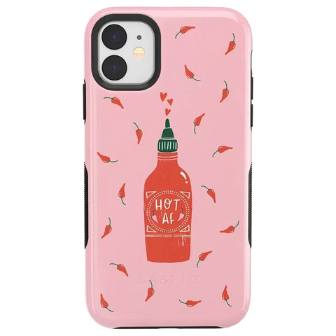 Spicy AF | Pink Chili Hot Sauce Case