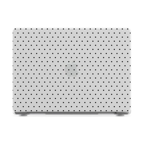 On the Dot | Black Polka Dot Laptop Shell