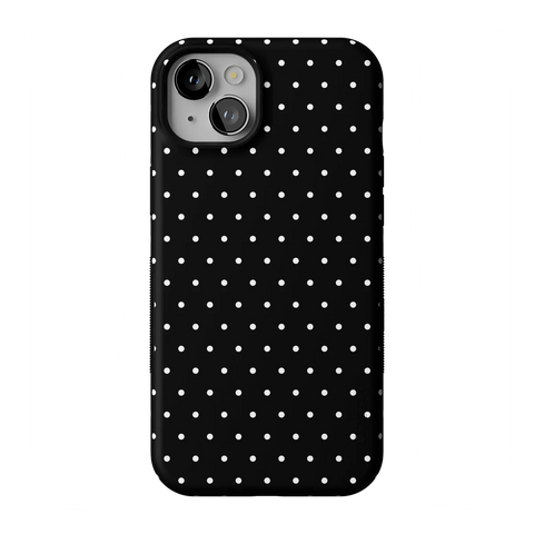 On the Dot | White Polka Dot Case