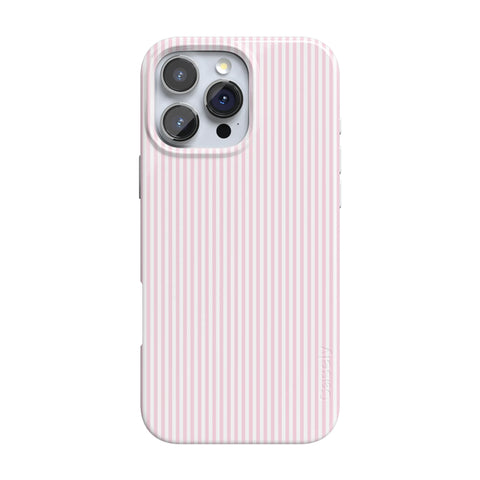 Stripes and the City | Light Pink Pinstripe Case