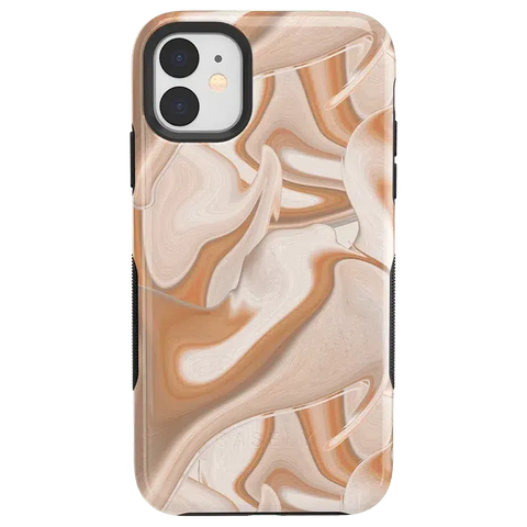 Caramel Delight | Marble Swirl Case