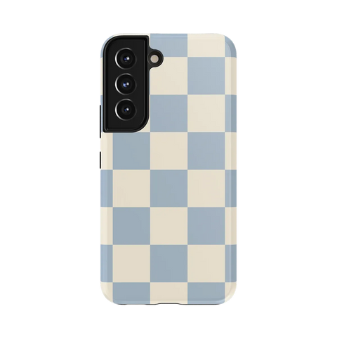 Fit Check | Light Blue Checkerboard Case