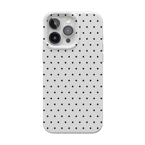 On the Dot | Black Polka Dot Case