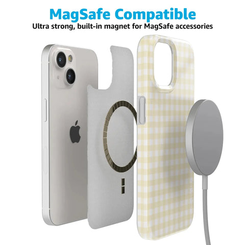 Pastel Picnic | Yellow Gingham Case