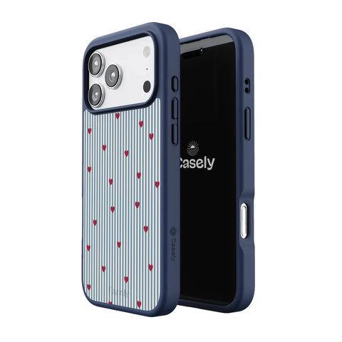 Love Lines | Blue Stripes Case