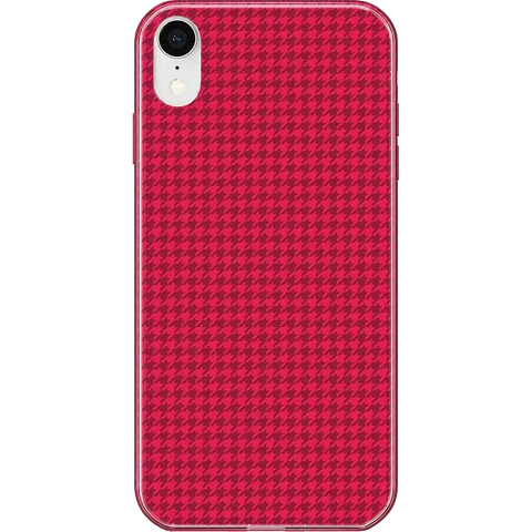 Best Dressed | Red Houndstooth Case