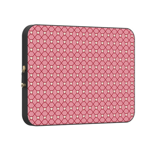 Love Locks | Pink Hearts Laptop Case