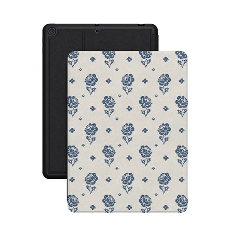 Seaside Stitch | Vintage Roses iPad Case