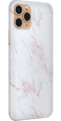 Subtle Blush | White and Pink Marble Case