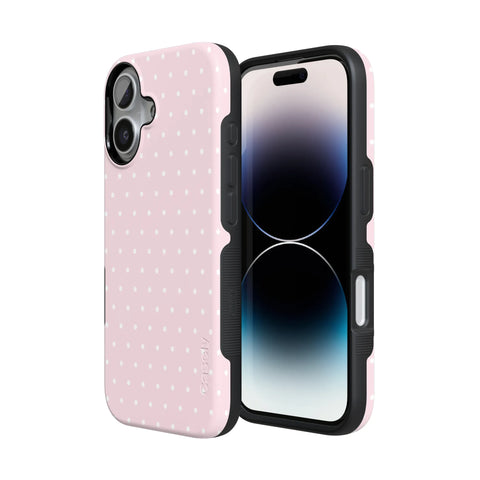 On the Dot | Pink & White Polka Dot Case