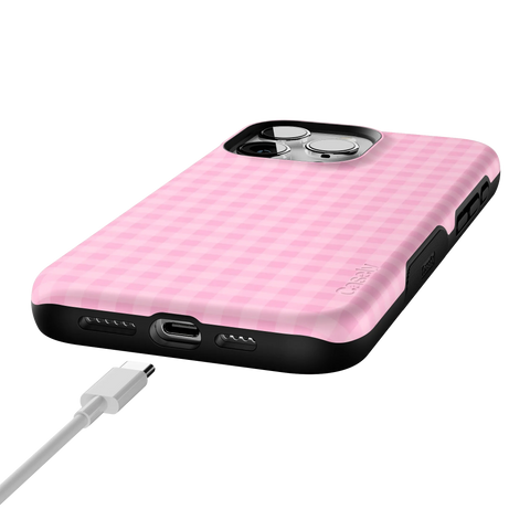 Sweet Jam | Light Pink Gingham Case