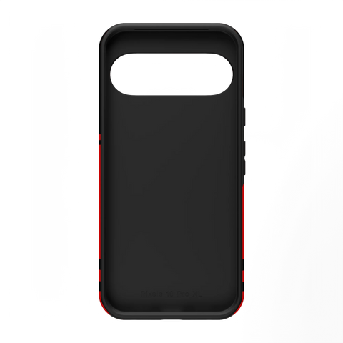 Storm Warning | Black & Red Stripes Case
