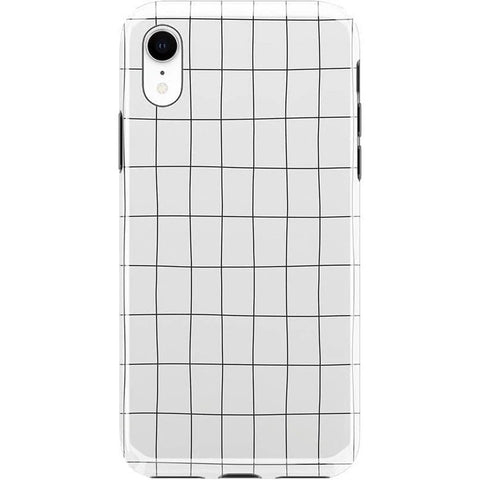 Off the Grid | White & Black Lined Case