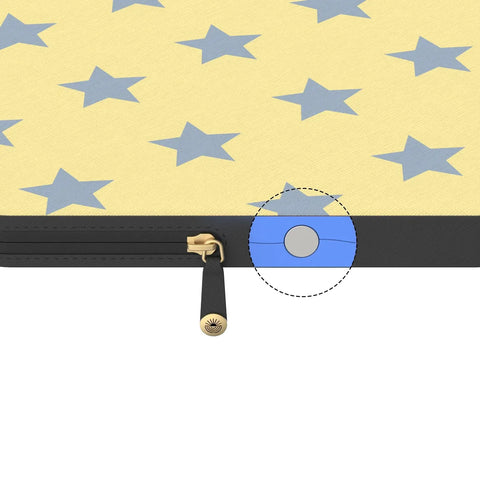 Shine Bright | Butter Yellow Stars Laptop Case