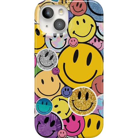 All Smiles | Smiley Face Sticker Case