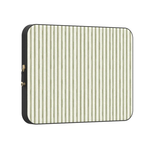 Linen Stripe | The Boyfriend Collection Laptop Case