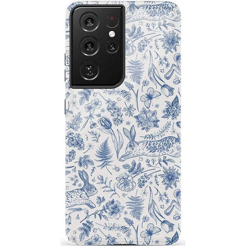 Hop & Bloom | Bunny Toile Case