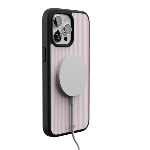 Stripes and the City | Light Pink Pinstripe Case