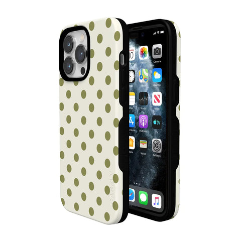 Spotted in SoHo | Green Polka Dot Case