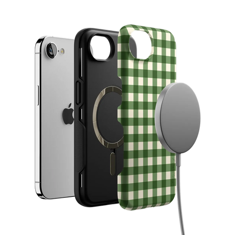 Checked Twice | Green Plaid Case