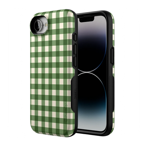 Checked Twice | Green Plaid Case