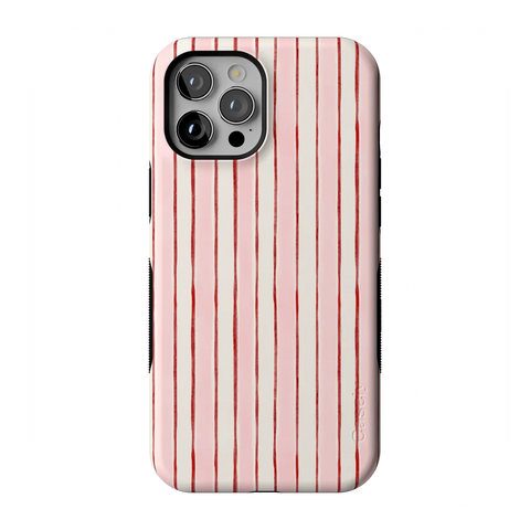 Pretty in Pastel | Blush Stripes Case