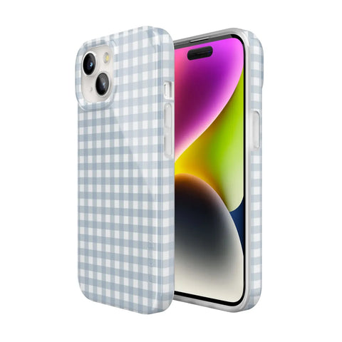 Pastel Picnic | Blue Gingham Case