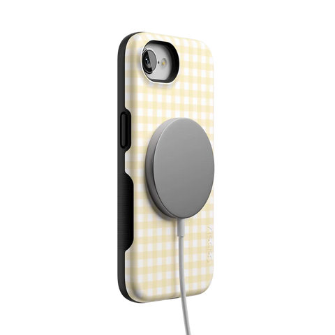 Pastel Picnic | Yellow Gingham Case