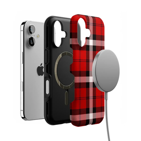 As if! | Red Plaid Case
