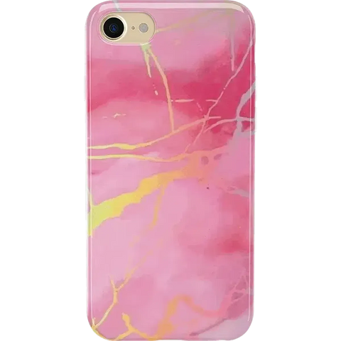 You're the Cutest | Pink Marble Holo Case