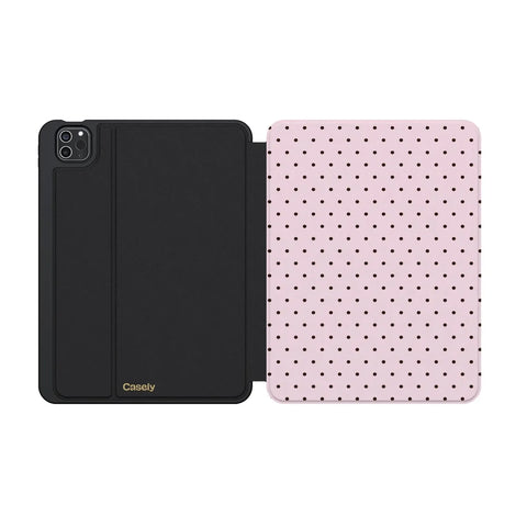 On the Dot | Pink Polka Dot iPad Case