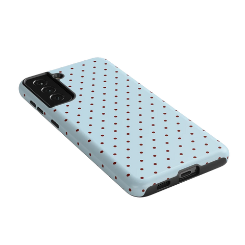 On the Dot | Blue Polka Dot Case