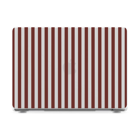 Sunday in Brooklyn | Blue Stripes Laptop Shell