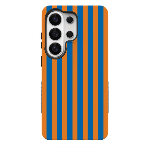 Go New York | Blue & Orange Stripes Case