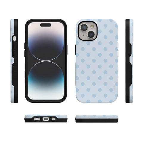 Spotted in SoHo | Light Blue Polka Dot Case