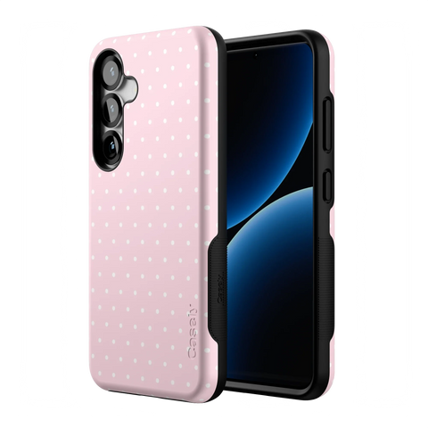 On the Dot | Pink & White Polka Dot Case