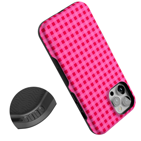 Sweet Jam | Hot Pink Gingham Case