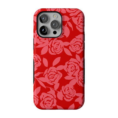 Final Rose | Red & Pink Floral Case
